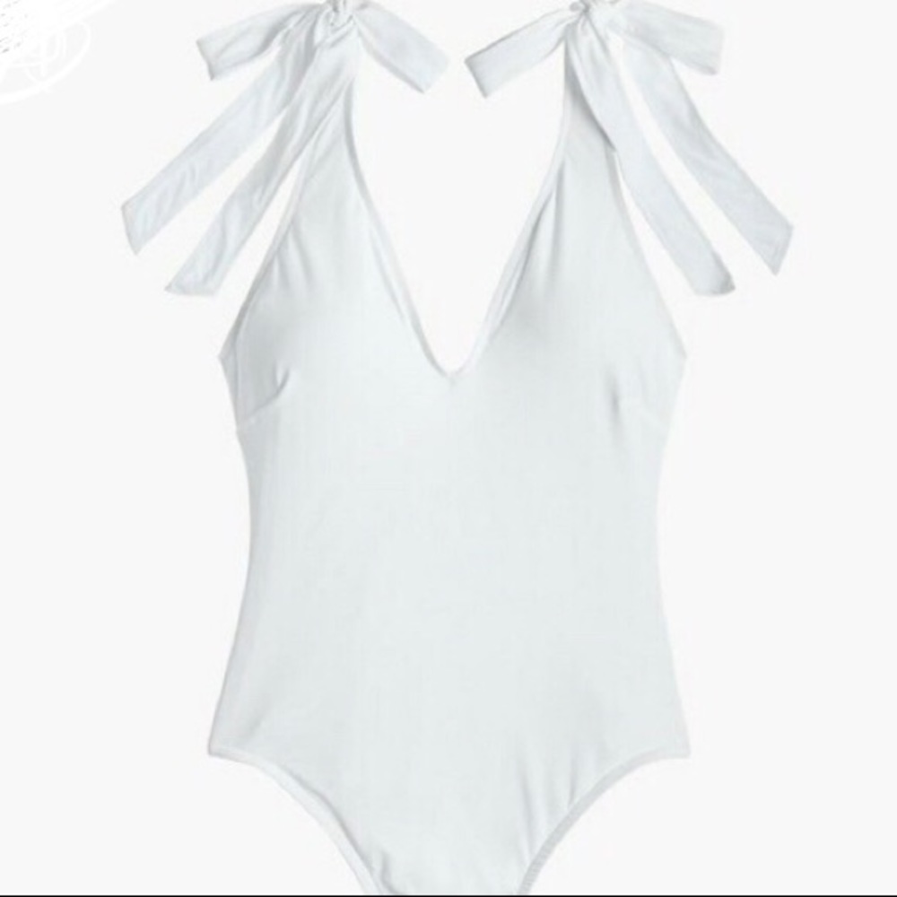 J.Crew Shoulder-Tie Swimsuit